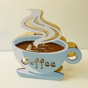 Coffee LED Light Decor, Cafe Core Decor
